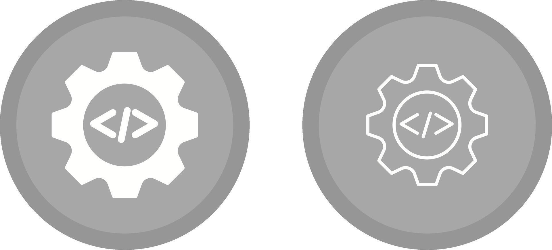 Coding Gear Vector Icon