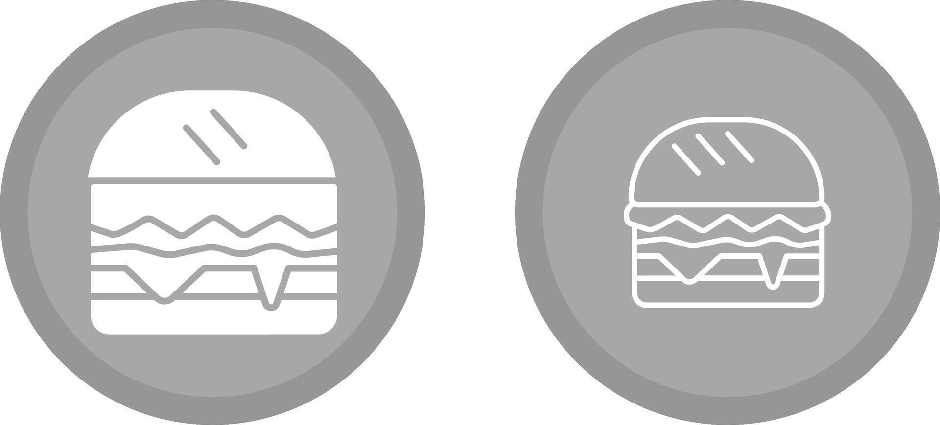 Hamburger Vector Icon