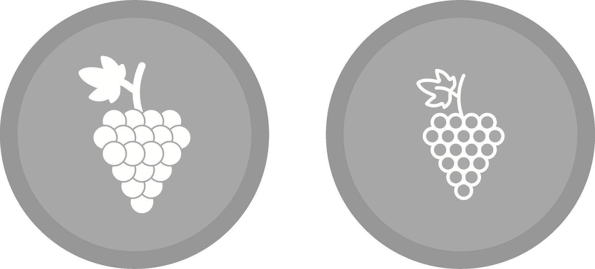 Grapes Vector Icon