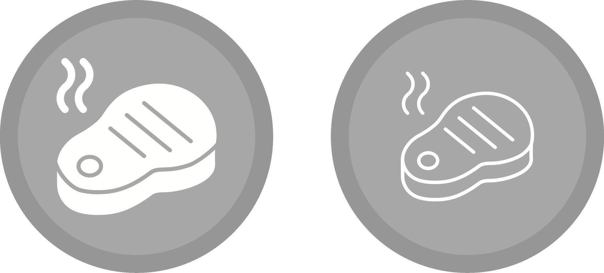 Steak Vector Icon