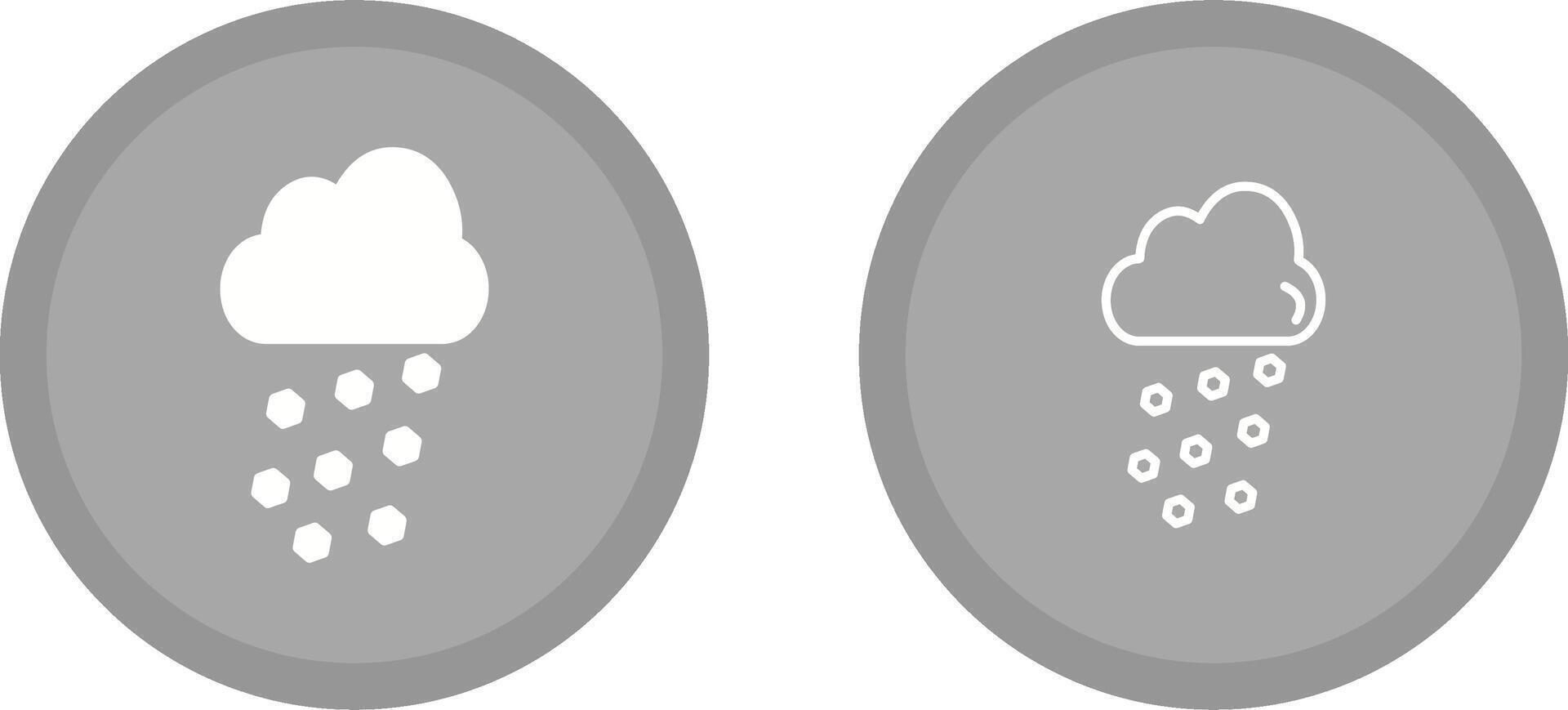 Hail Vector Icon
