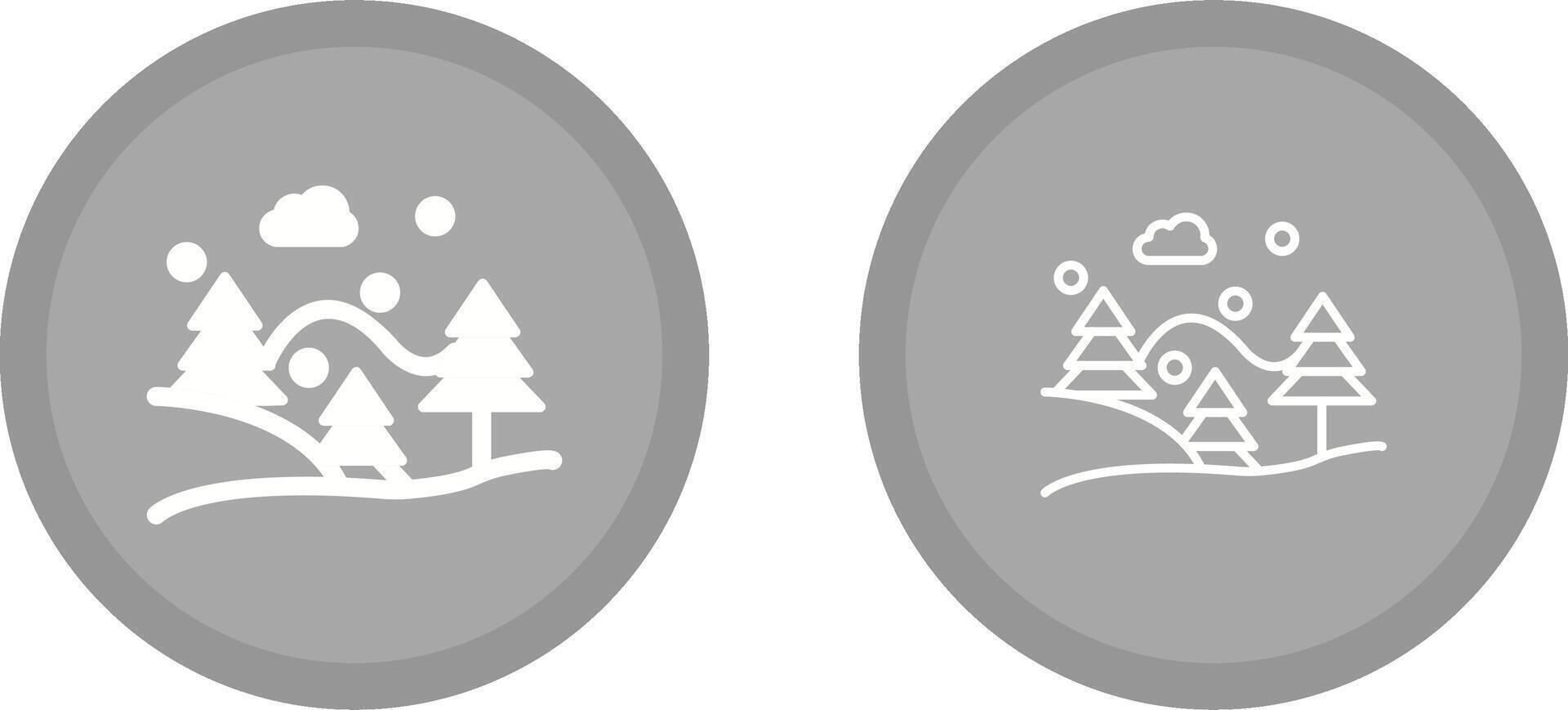 Snow Fall Vector Icon