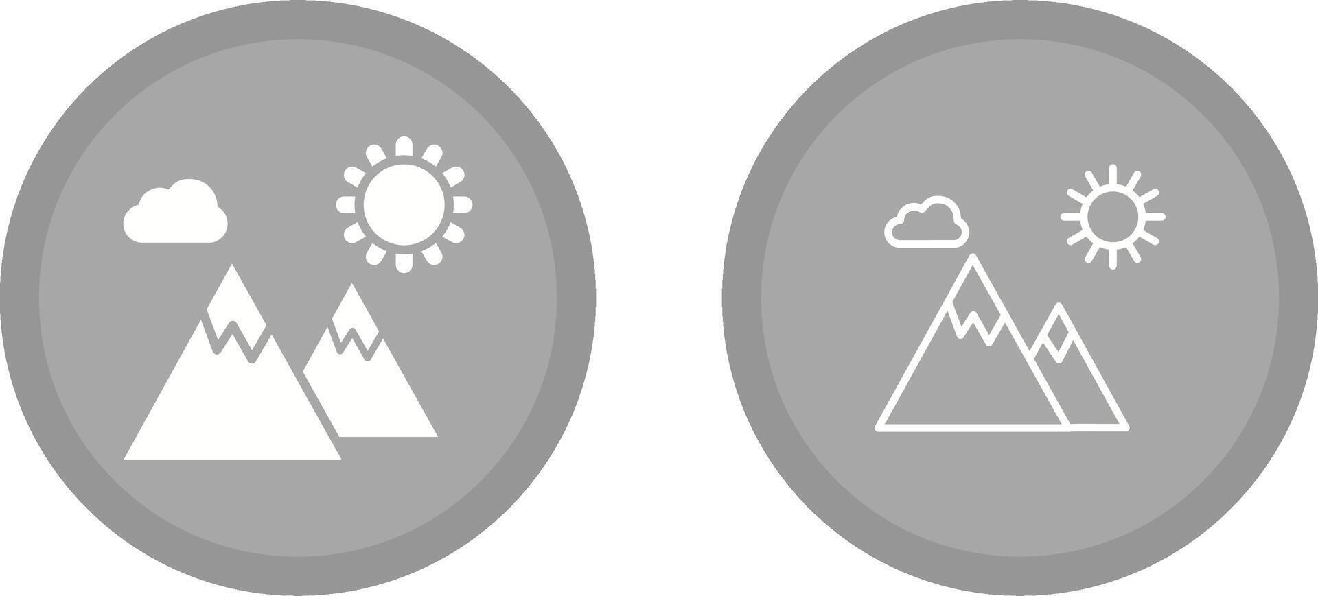 Mountain Vector Icon