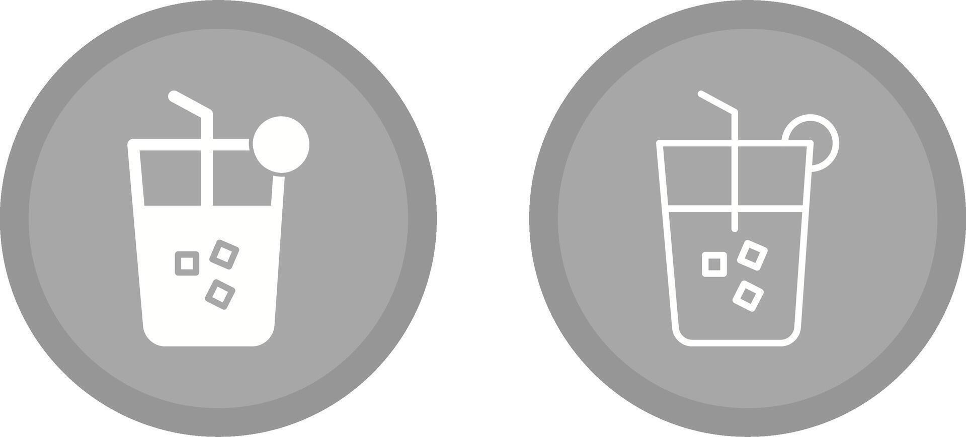 Cold Drink Vector Icon