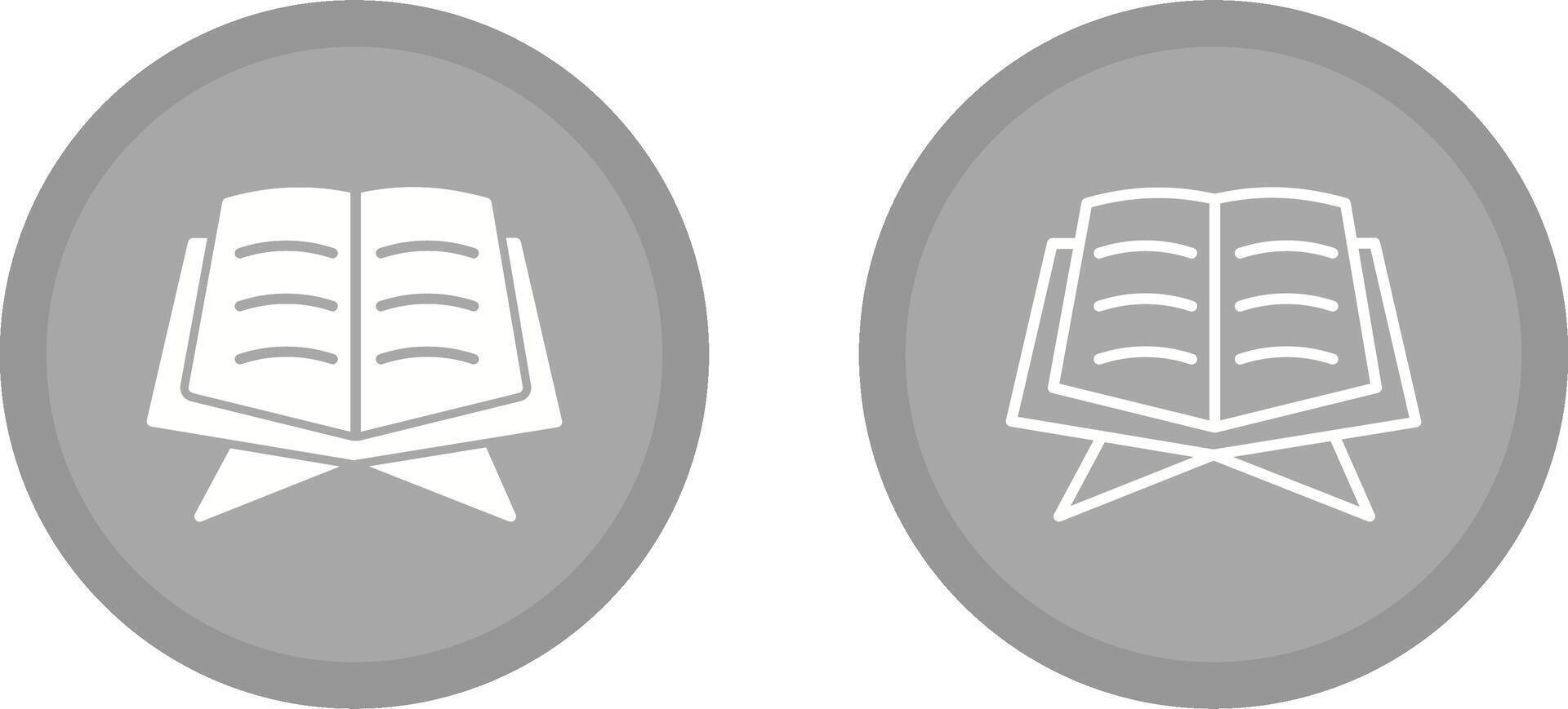 Holy Book Vector Icon