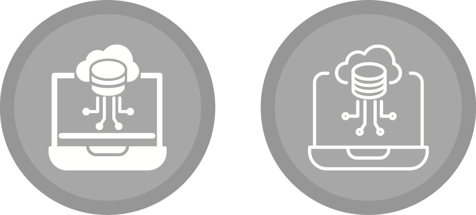 Data Storage Vector Icon