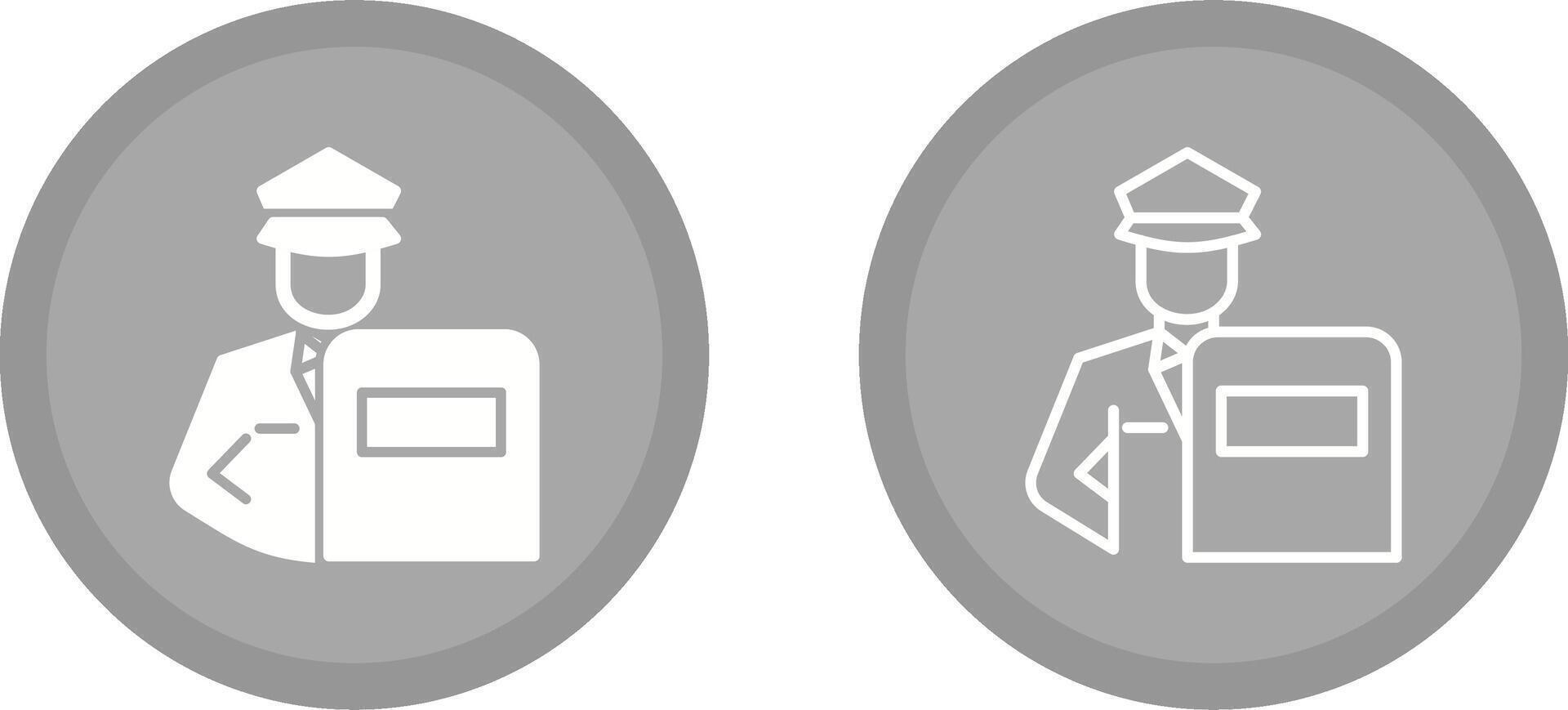 Riot Police Vector Icon