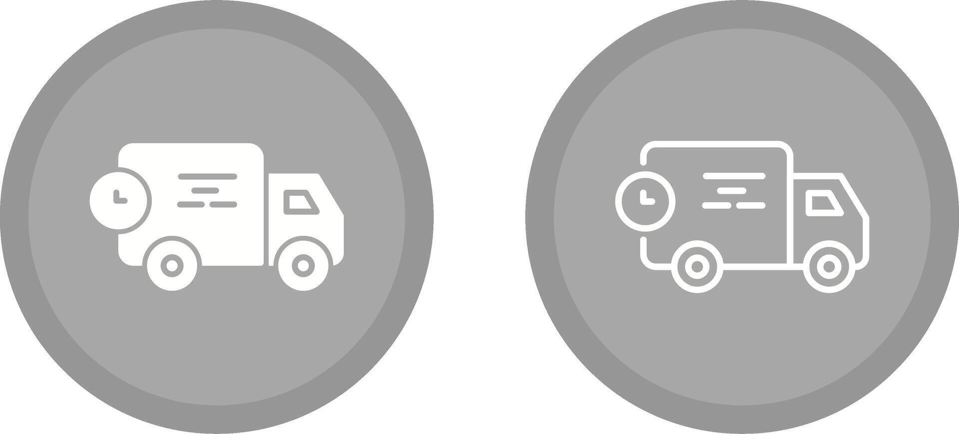 Delivery Truck Vector Icon