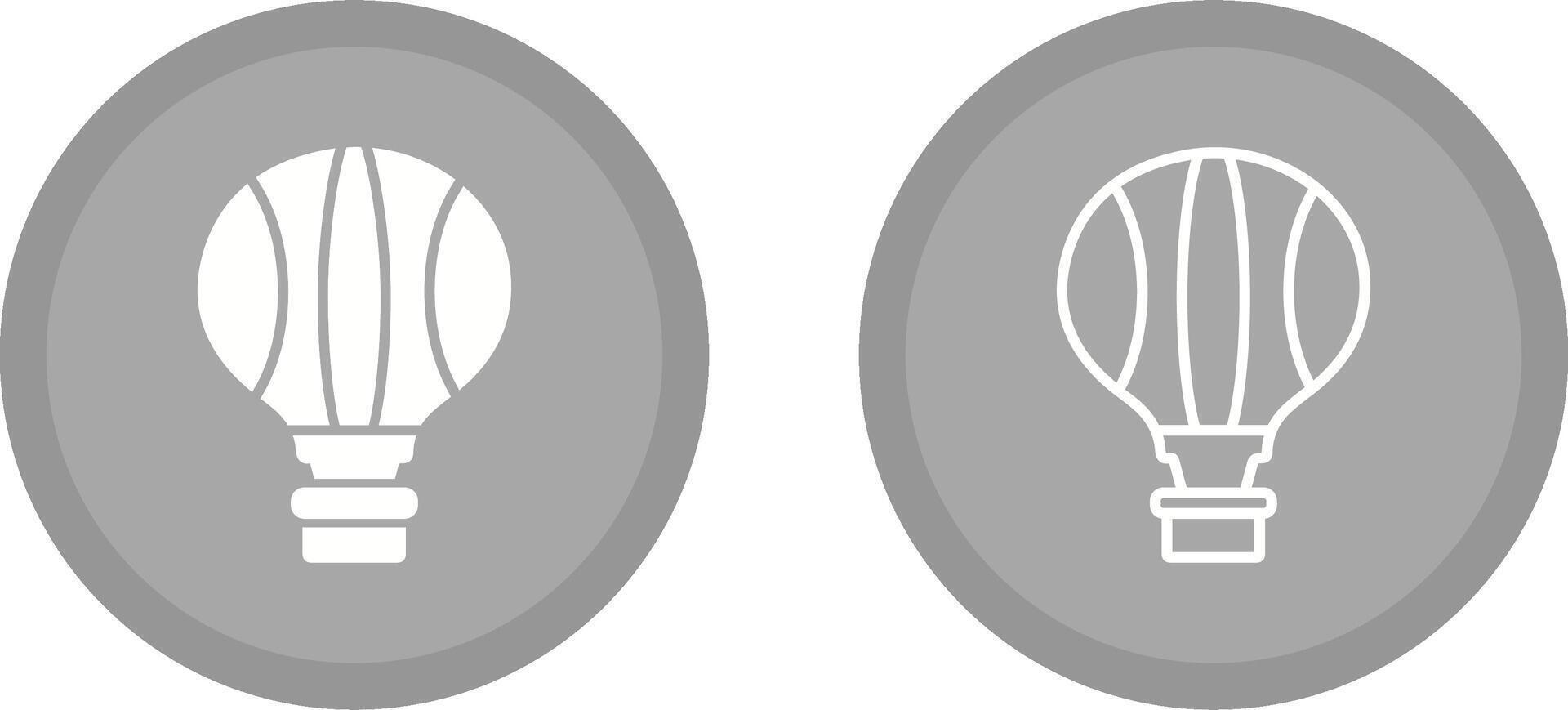 Hot Air Balloon Vector Icon