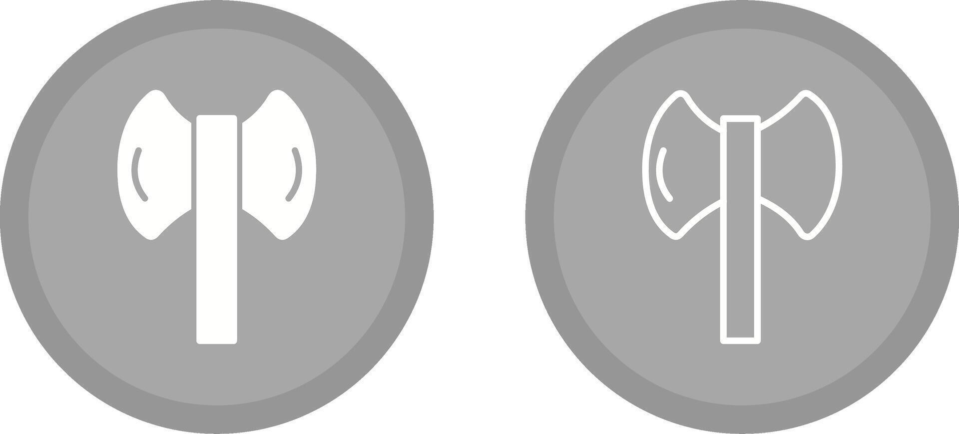 Wood Axe Vector Icon
