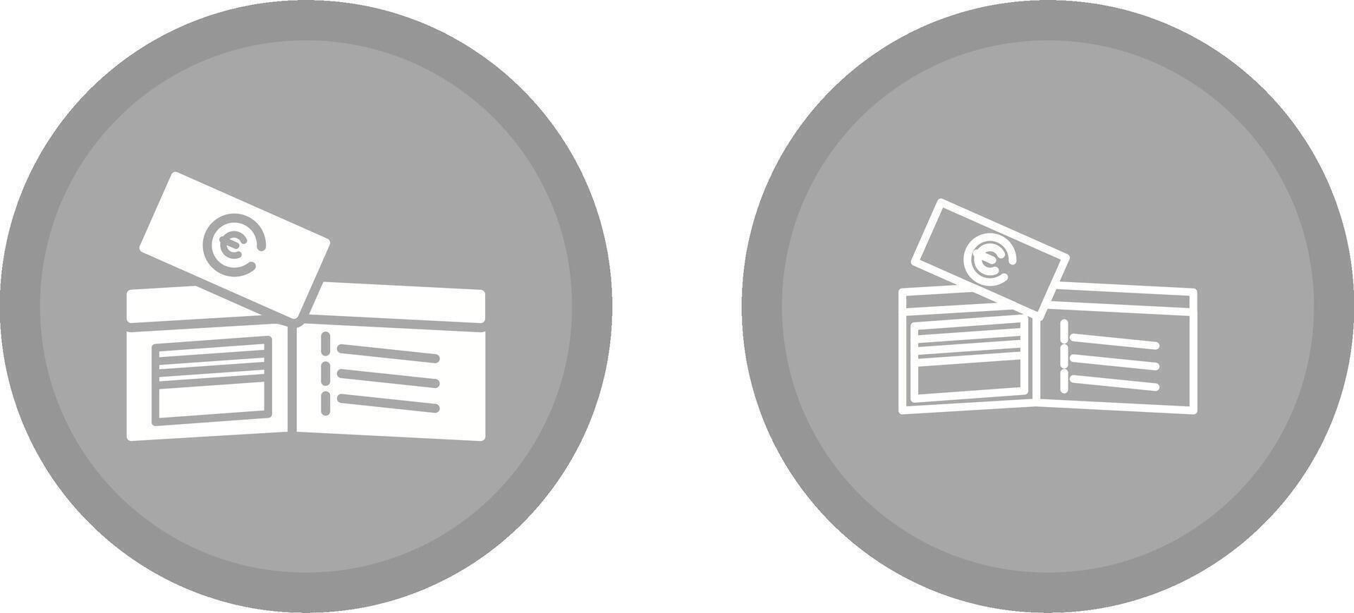 Money in Wallet Vector Icon