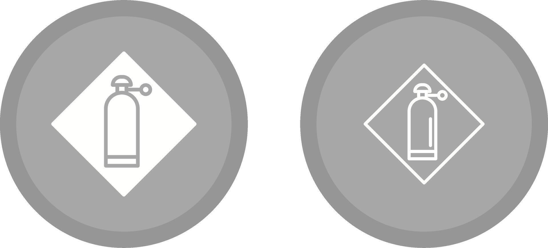 Pressurized Cylinder Vector Icon