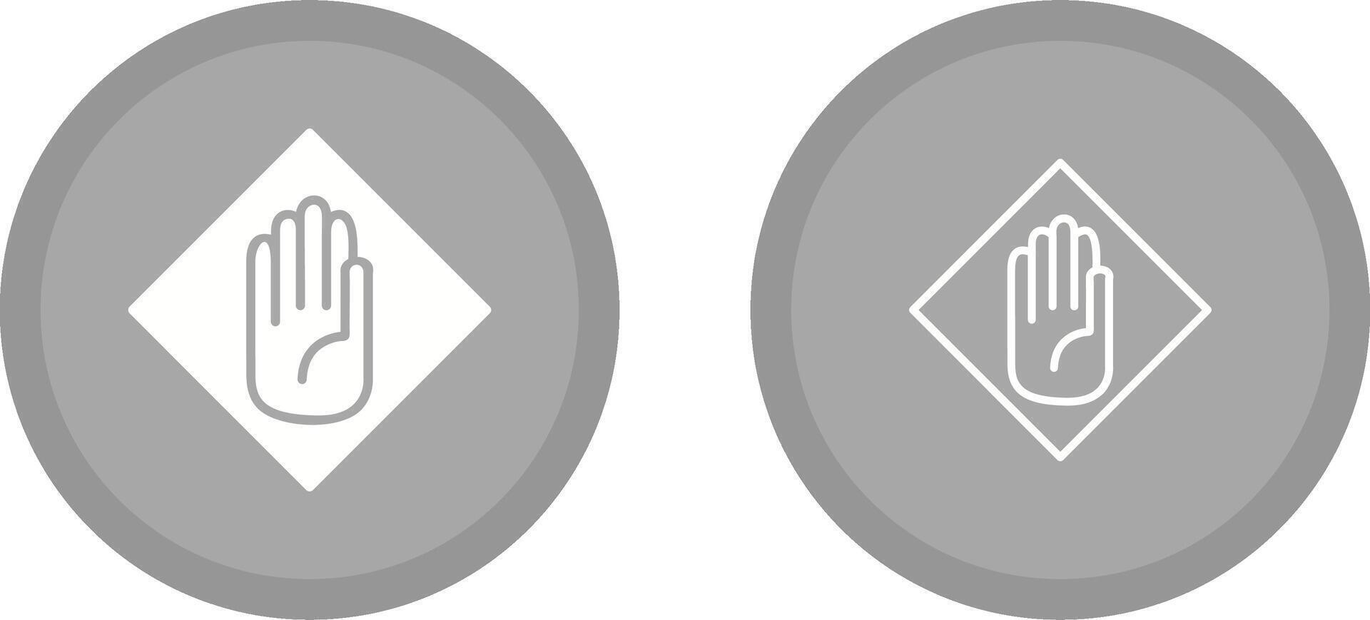 Halt Vector Icon