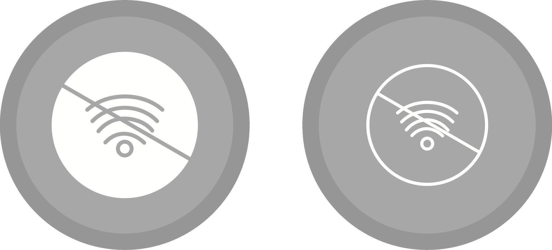 No Wifi Vector Icon