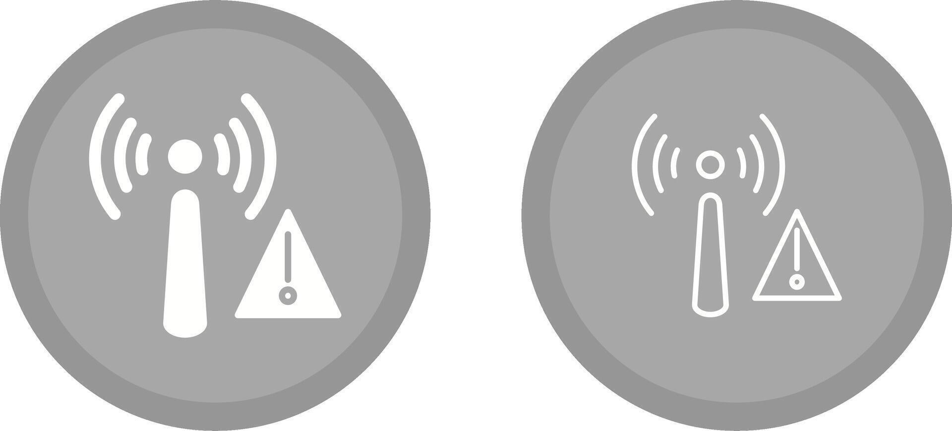 Non Ionizing Radiation Vector Icon