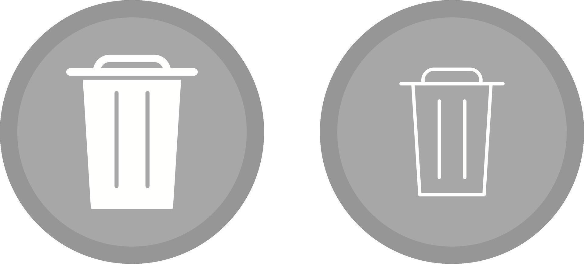 Garbage Vector Icon