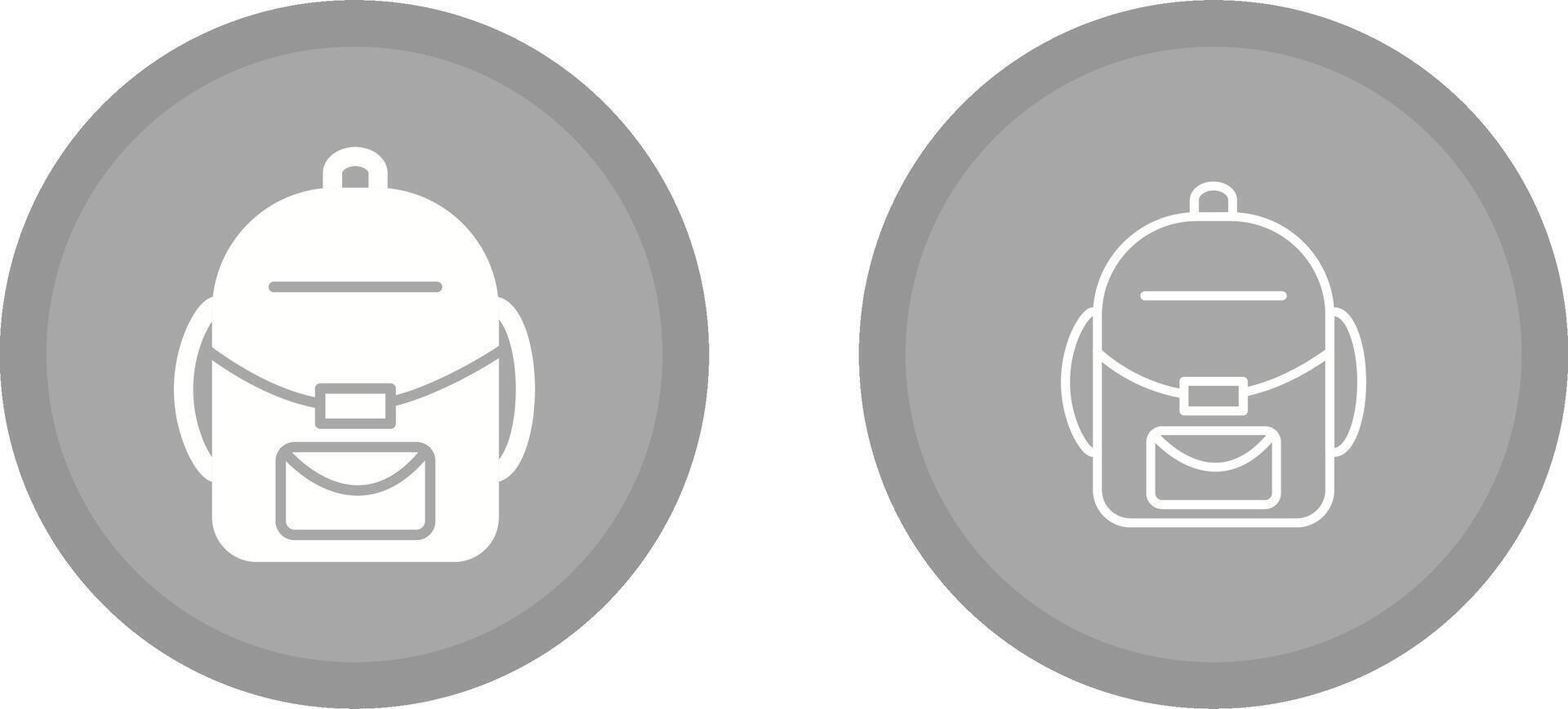 Backpack Vector Icon