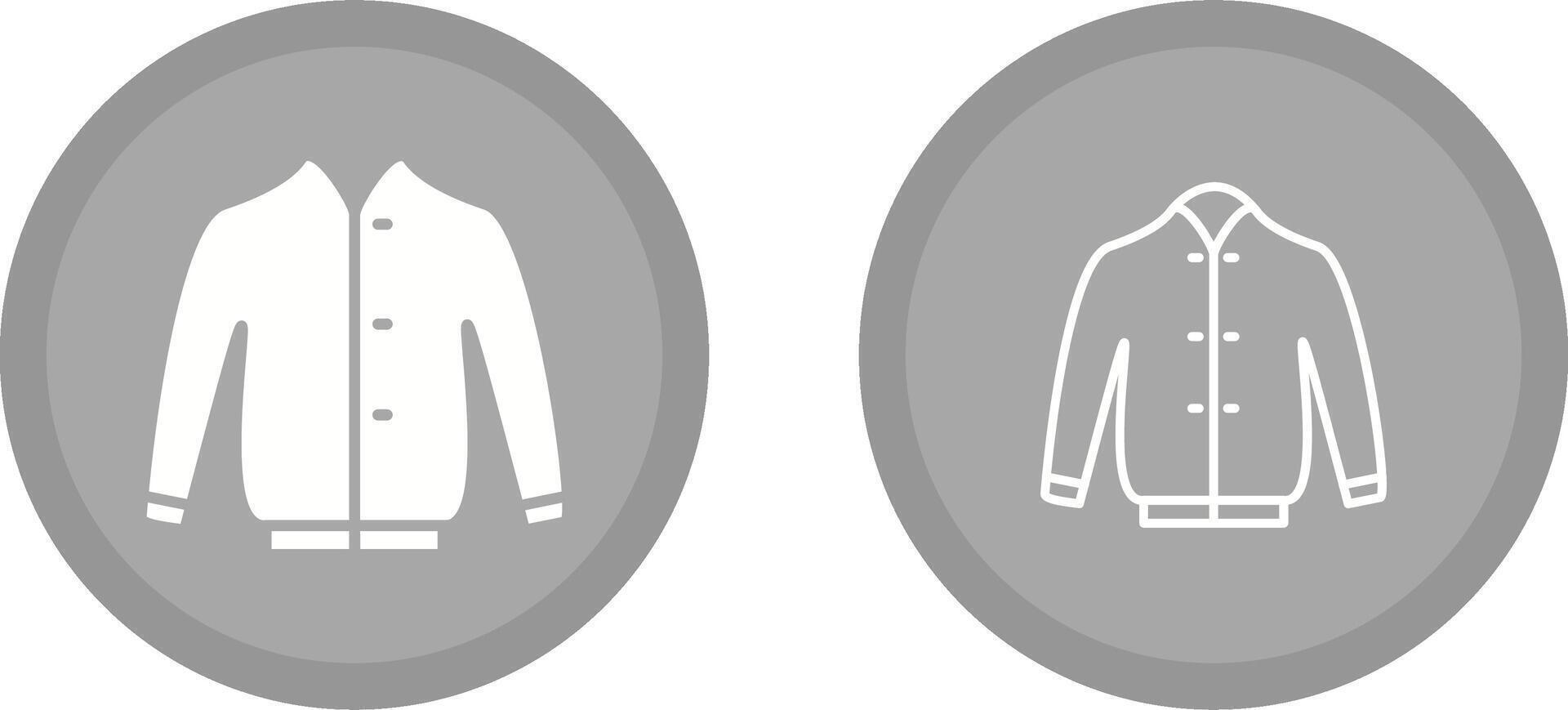 Stylish Jacket Vector Icon