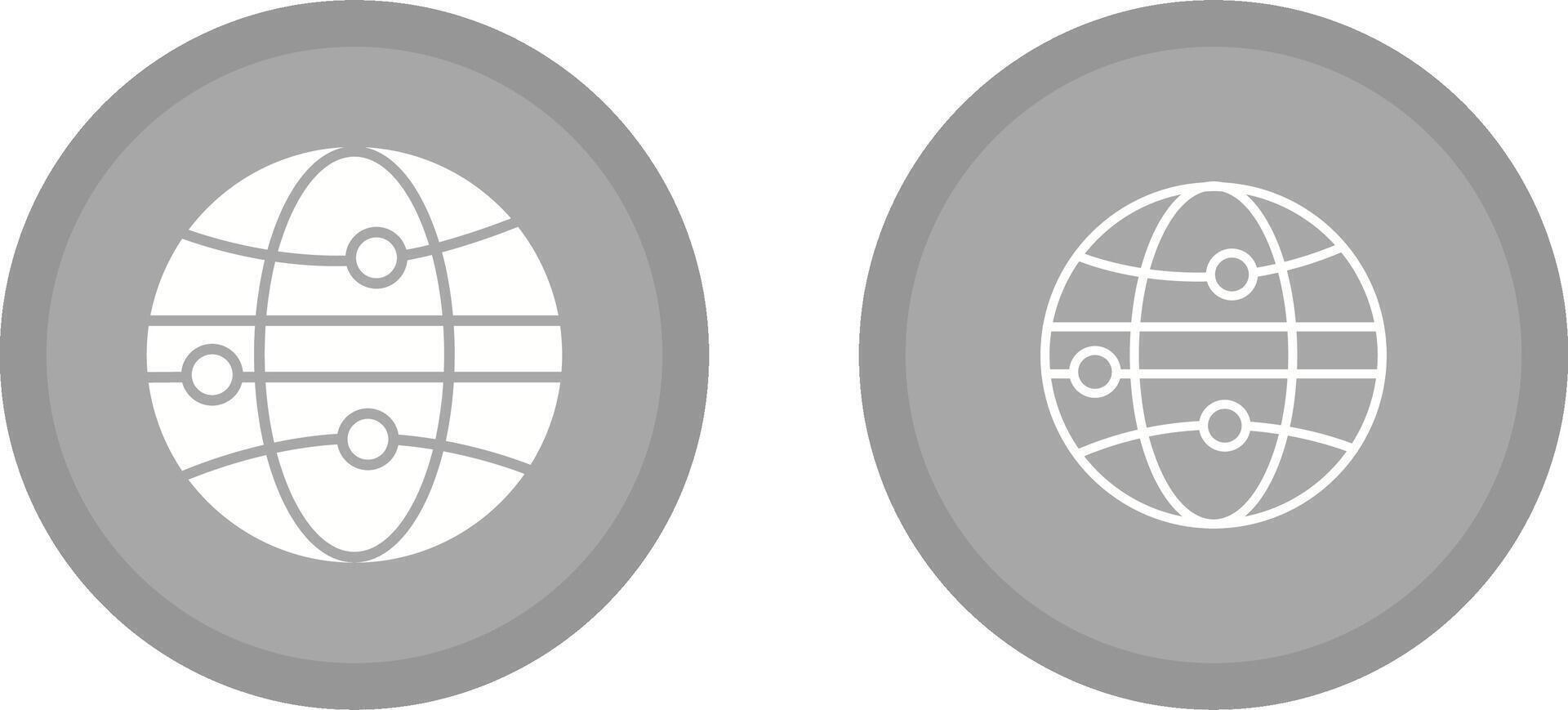 Globe III Vector Icon