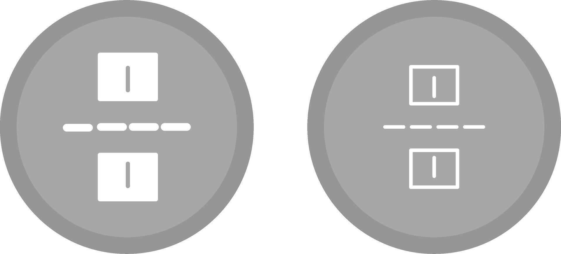 Linked Road Vector Icon