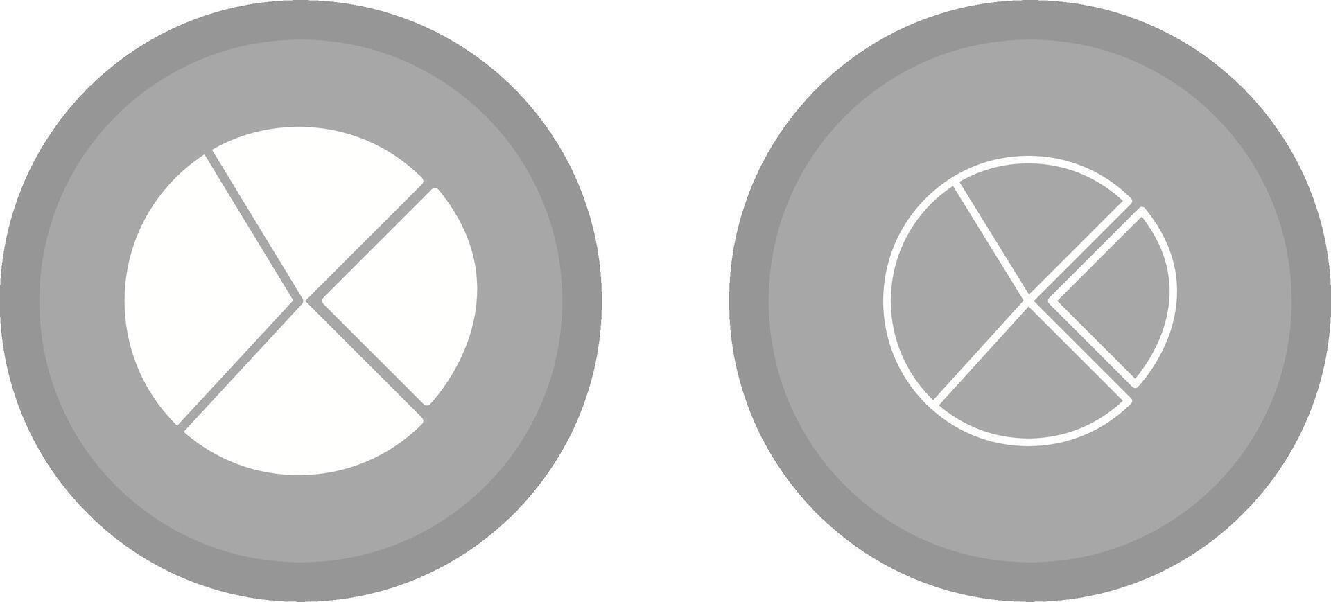 Pie Chart Vector Icon