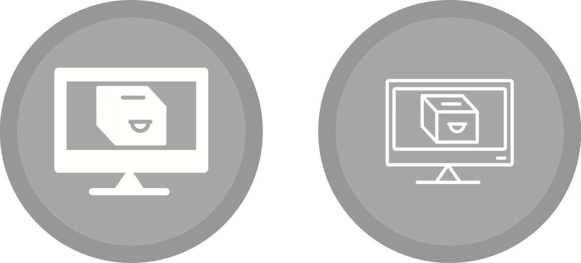 Online Vote Vector Icon