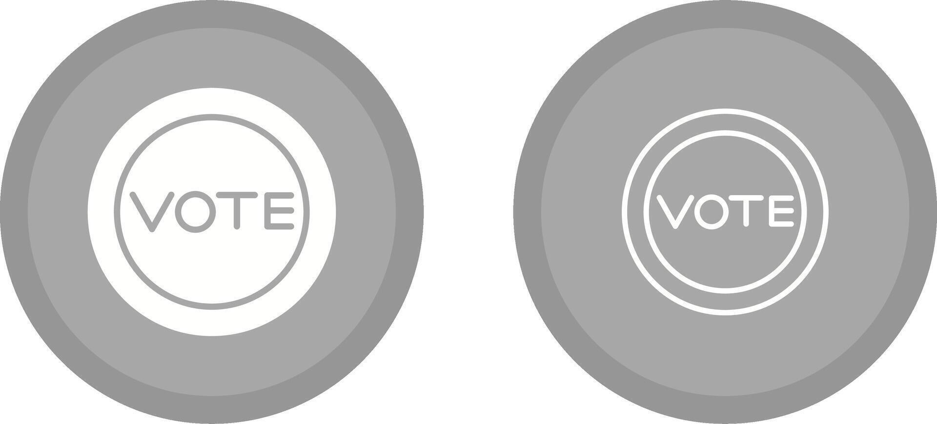Vote Link Vector Icon