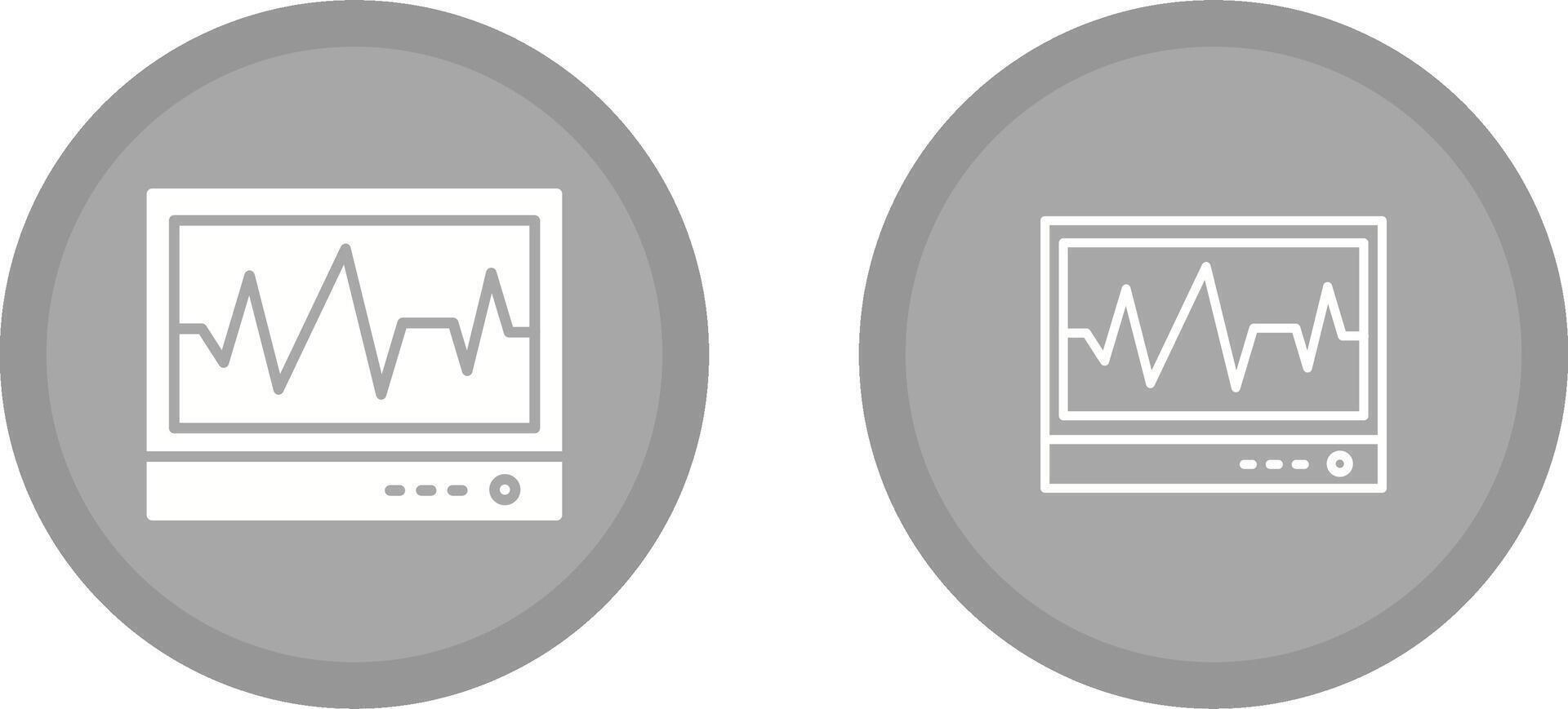 Electrocardiogram Vector Icon