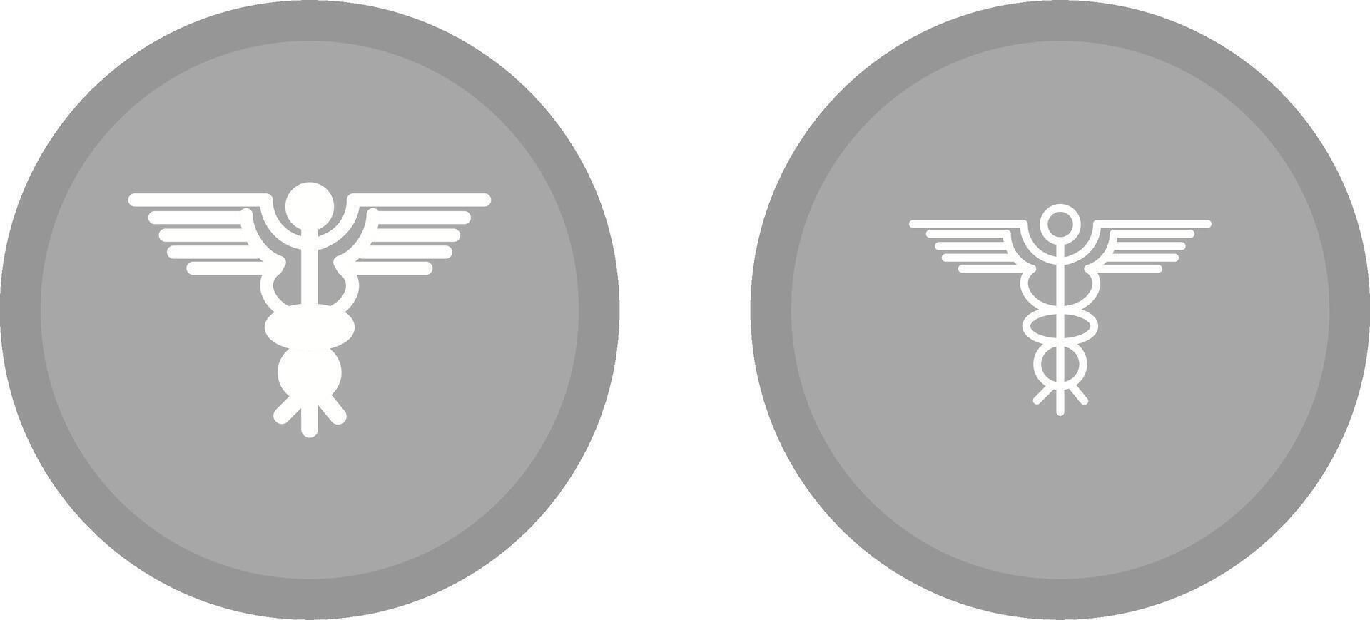 Caduceus Vector Icon