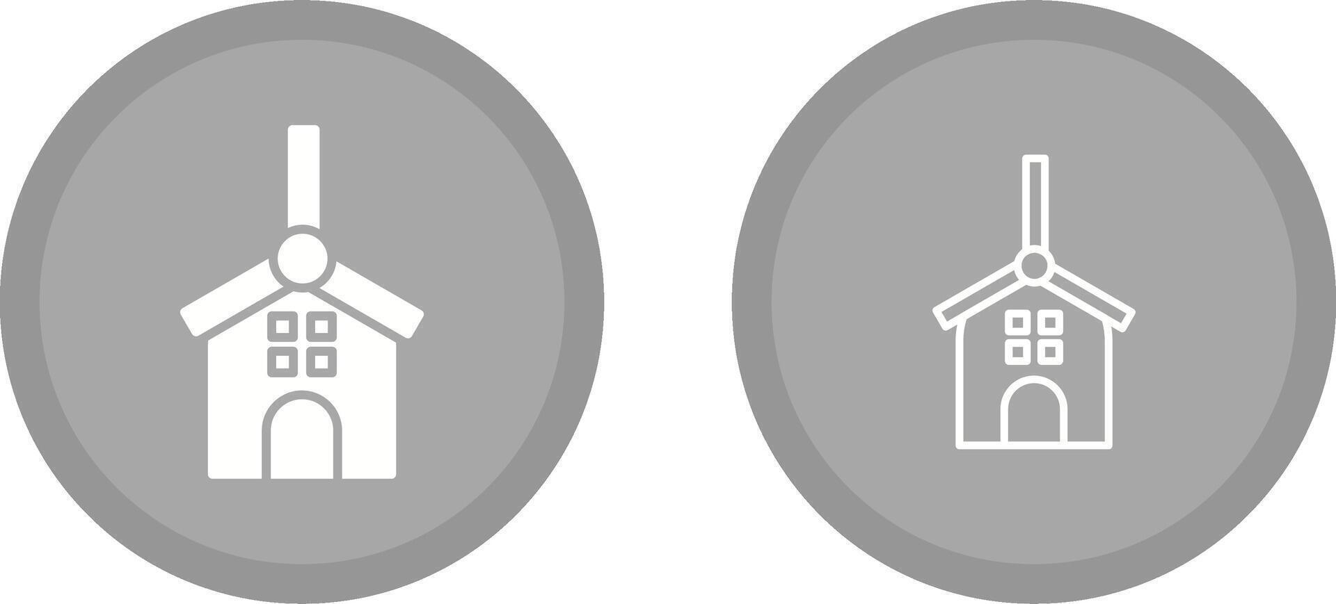 Windmills Vector Icon
