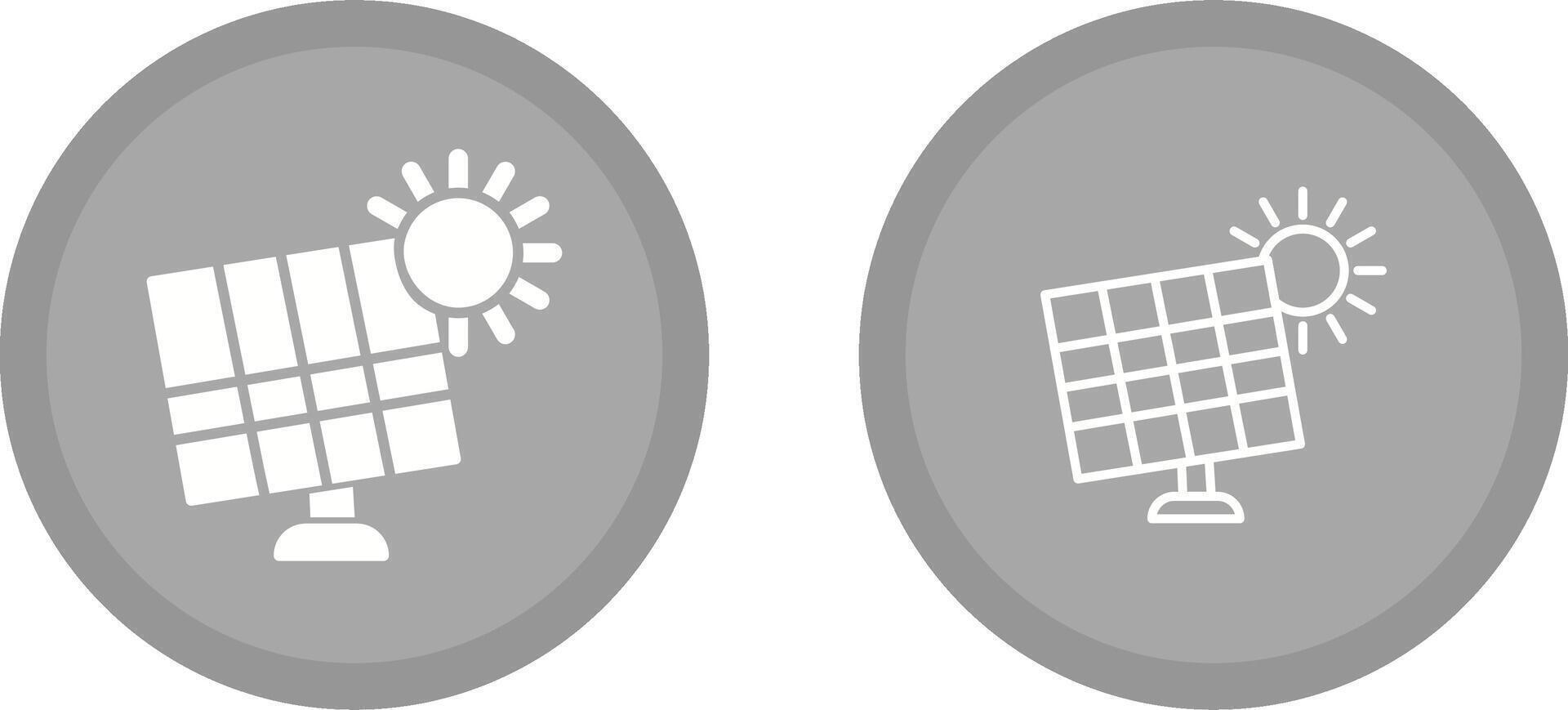 Solar Panel Vector Icon