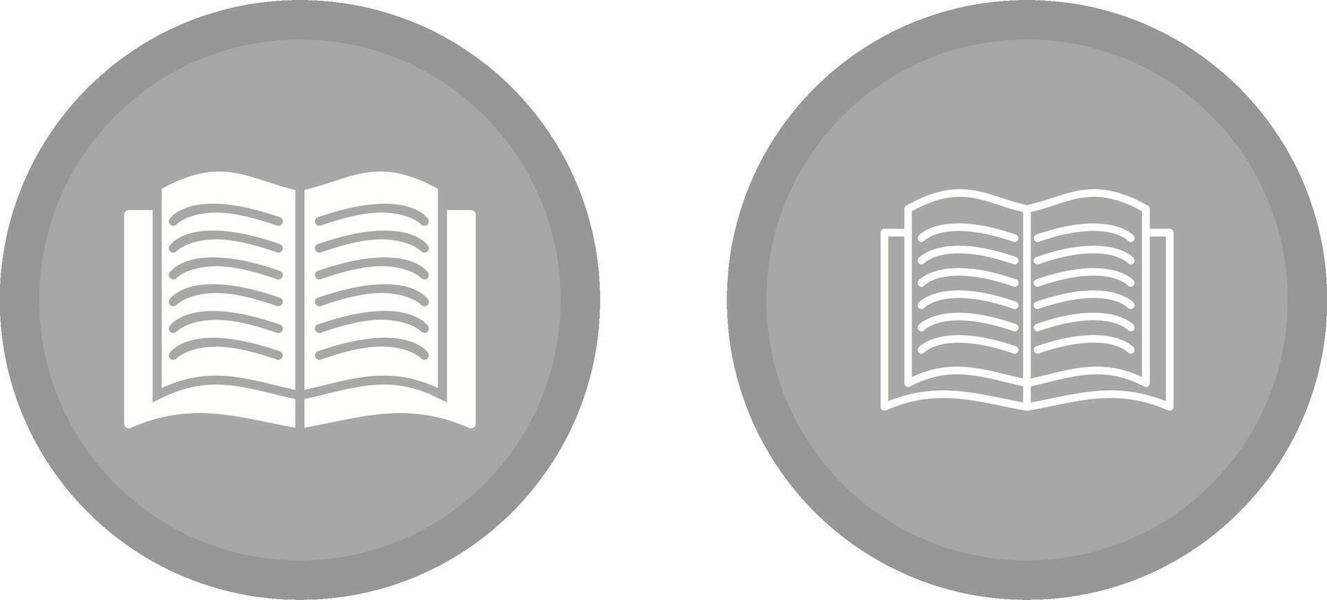 Textbook Vector Icon