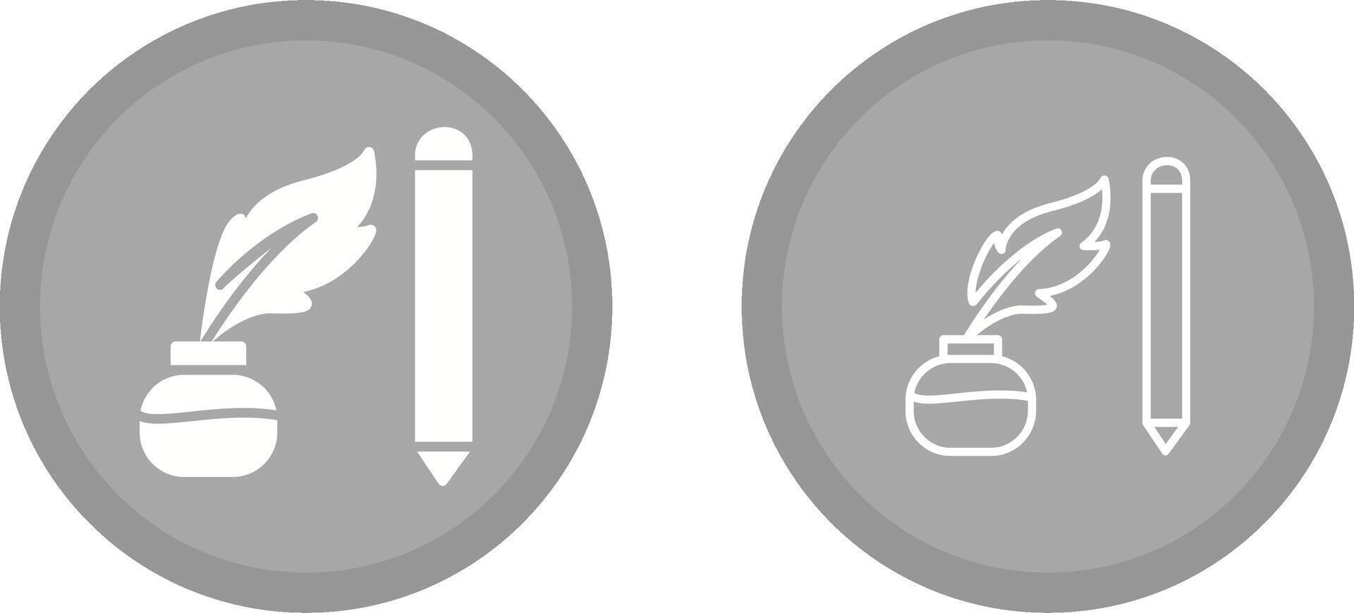 Writing Equipment Vector Icon