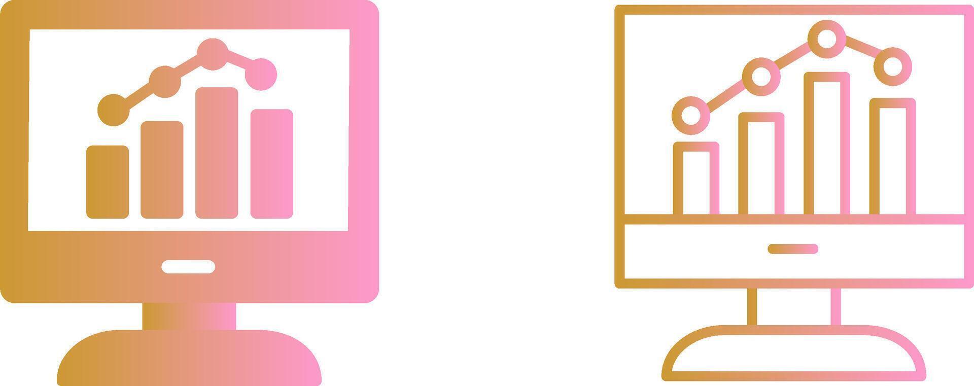 Finance Graph Vector Icon