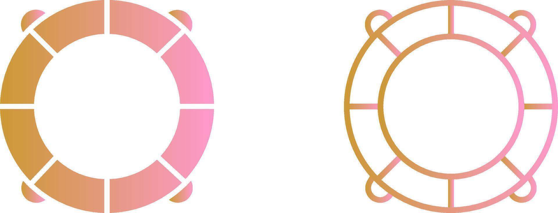 Life Saving Tube Vector Icon