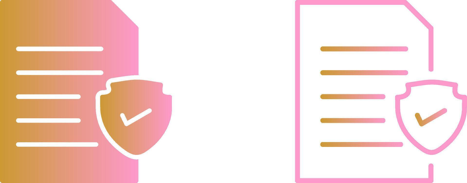 File Protection Vector Icon