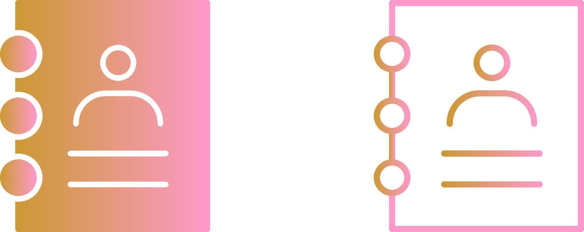 Contact Vector Icon
