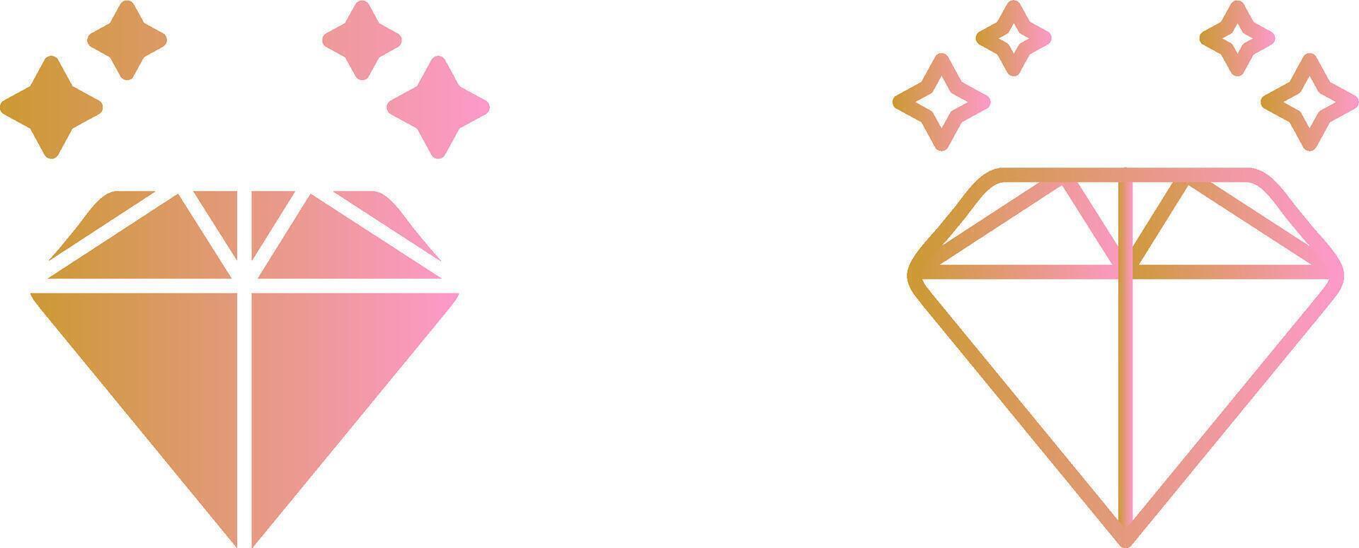 Diamond Vector Icon