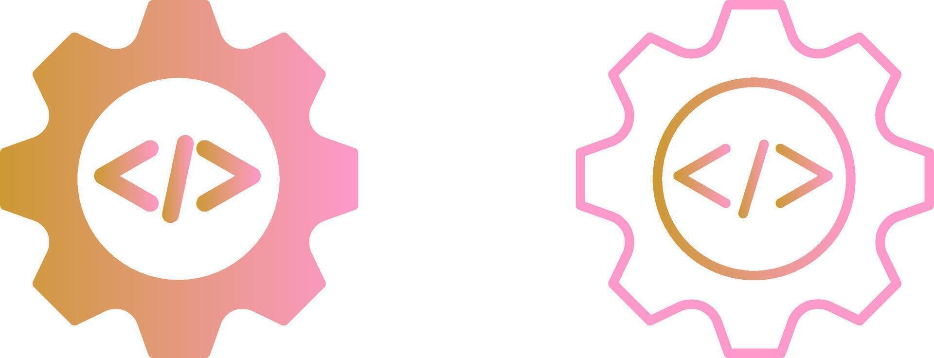 Coding Gear Vector Icon