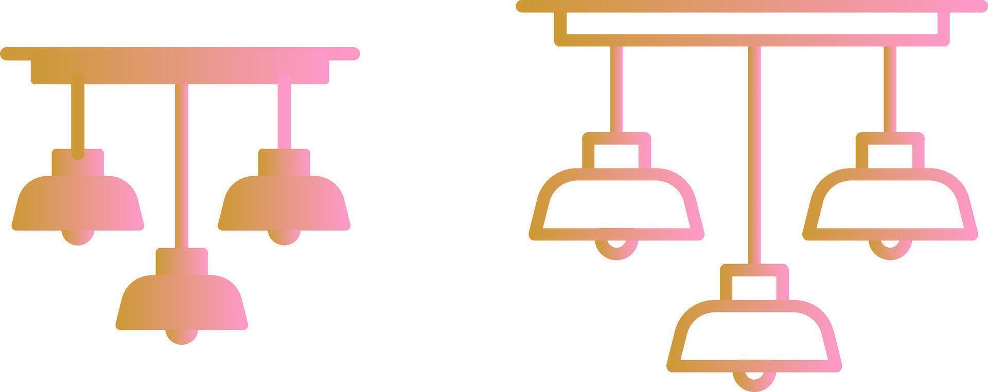 Overhead Light Vector Icon