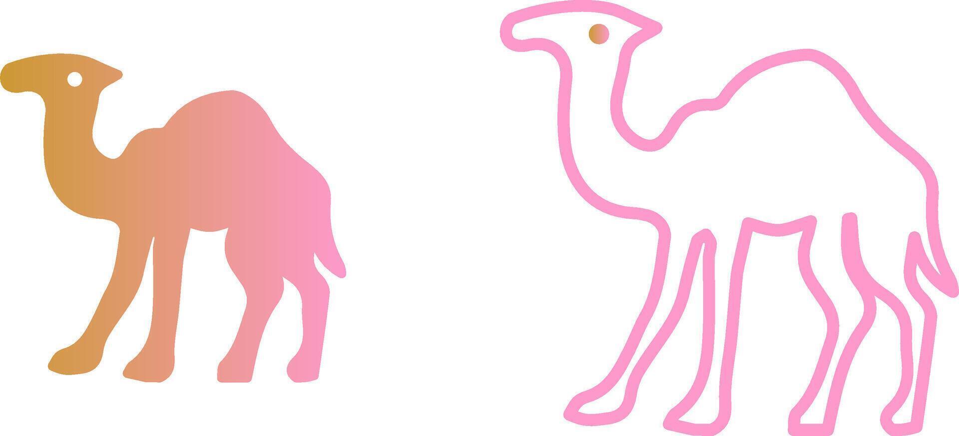 Camel Vector Icon