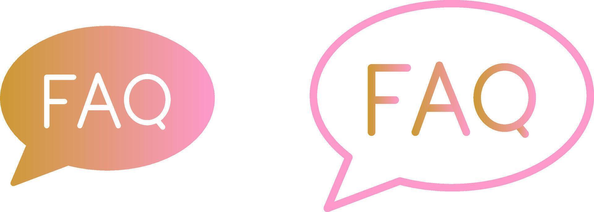FAQ Vector Icon