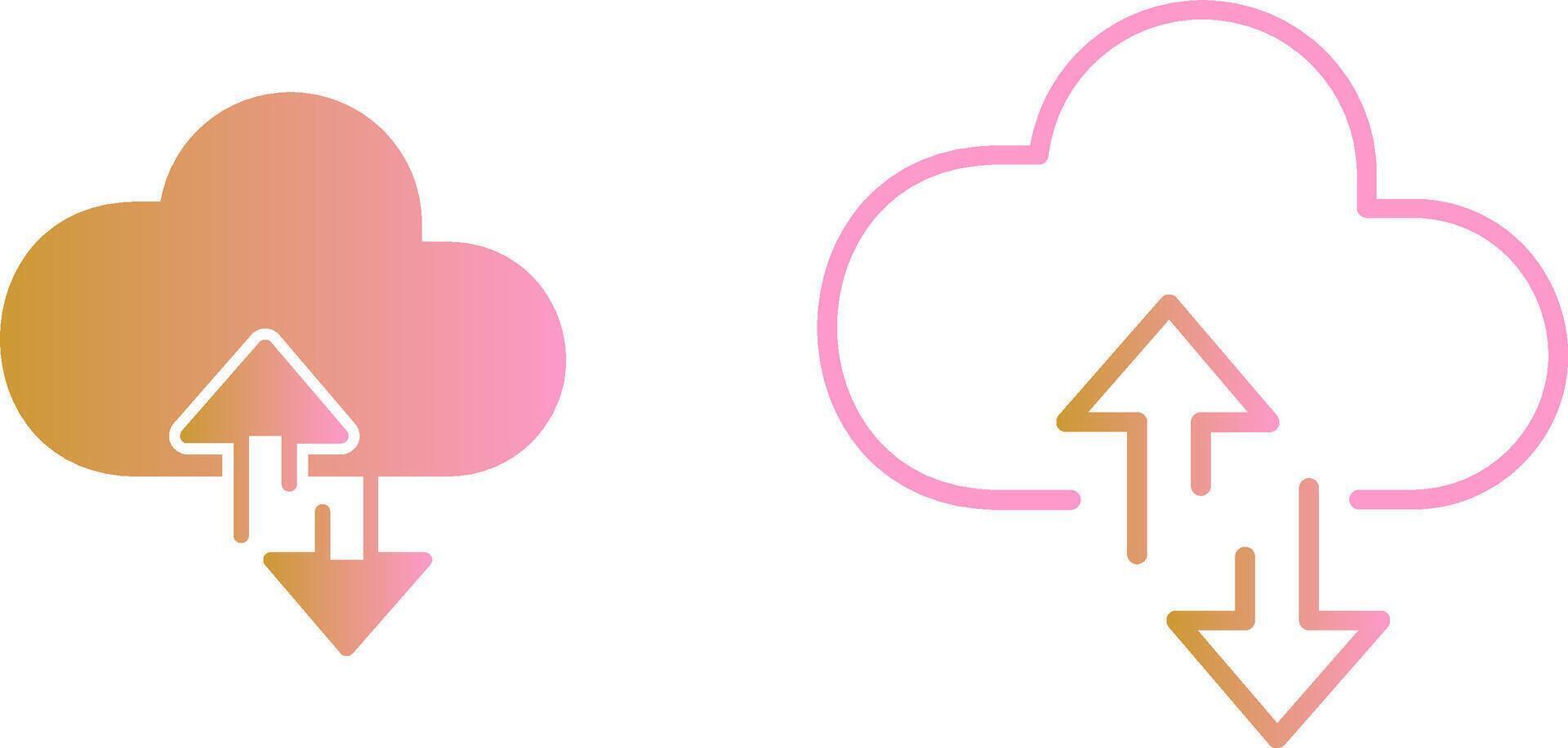 Cloud Computing Vector Icon