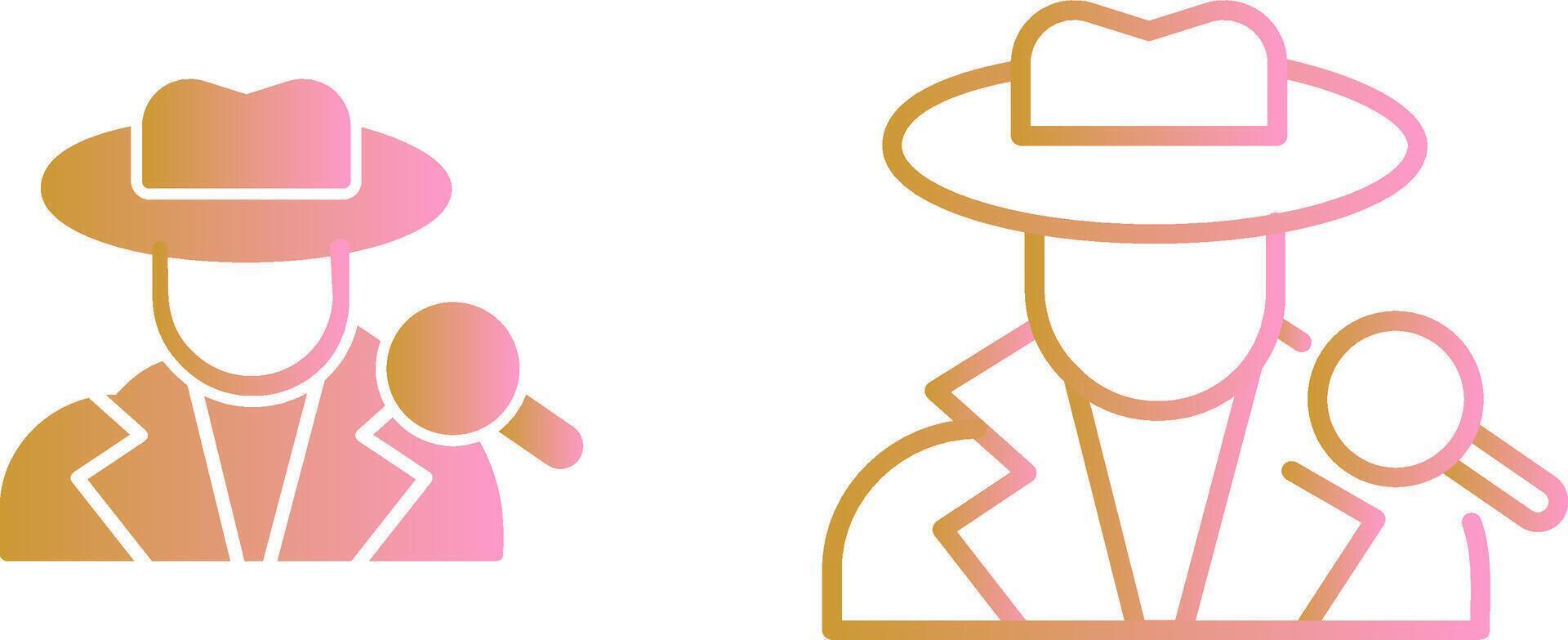 Detective Vector Icon