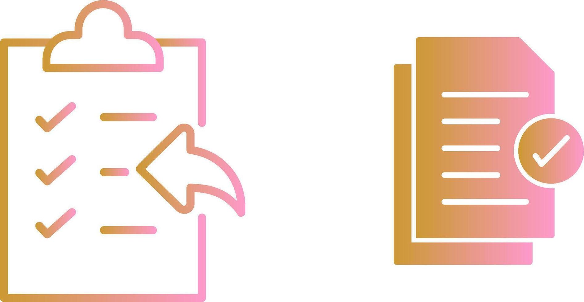 Report List Vector Icon