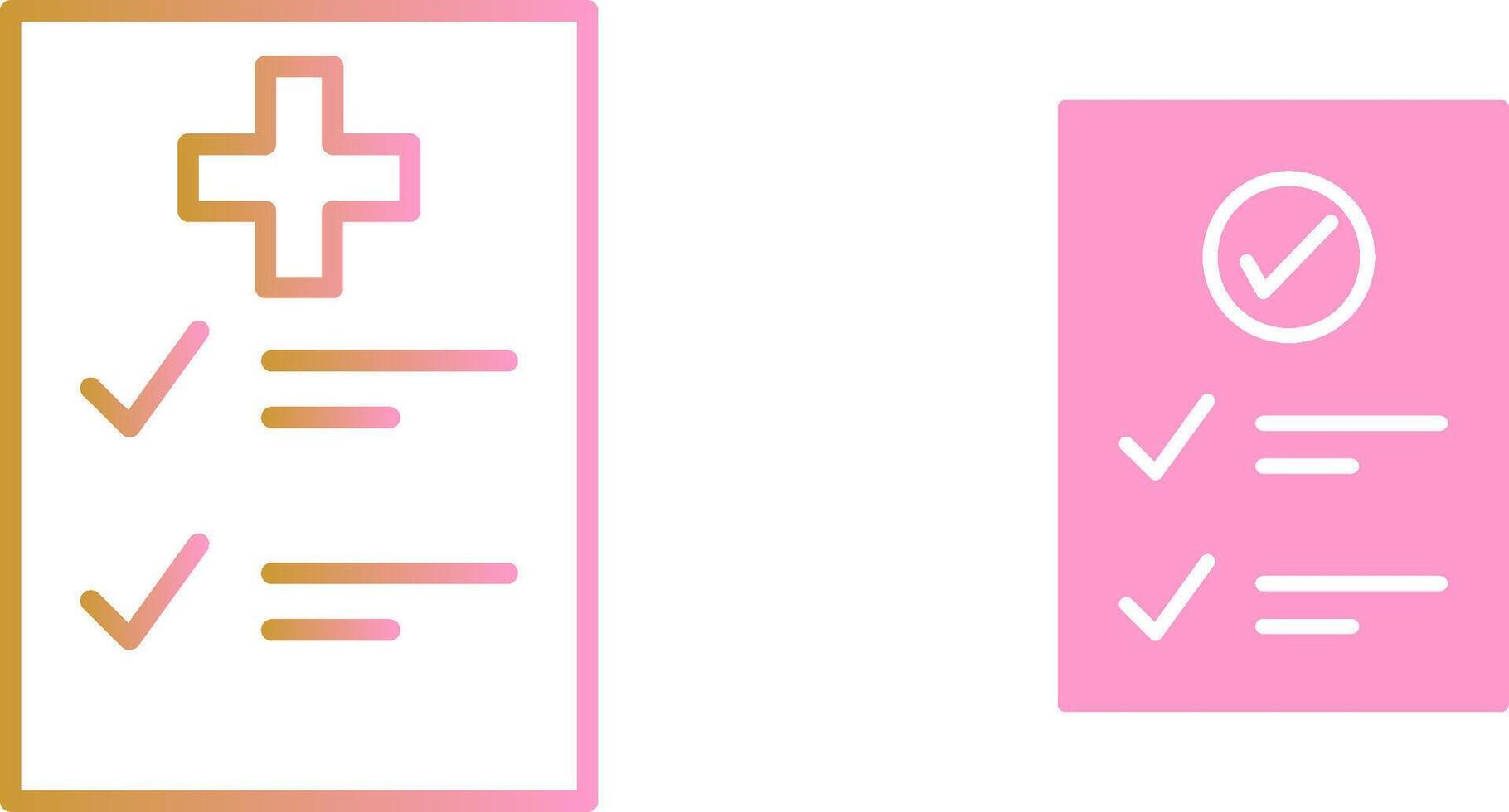 Check Up List Vector Icon