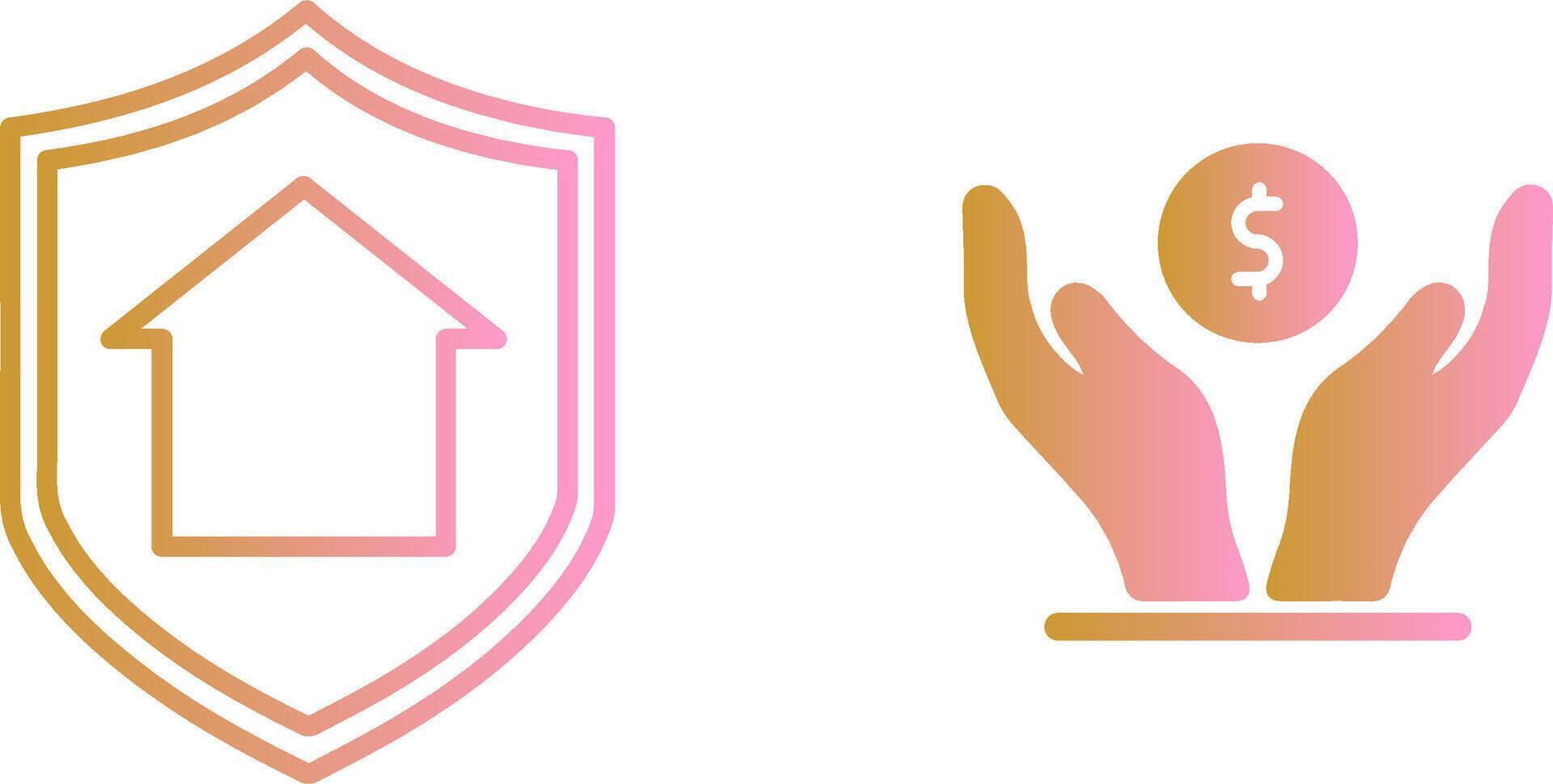 Investment Insurance Vector Icon