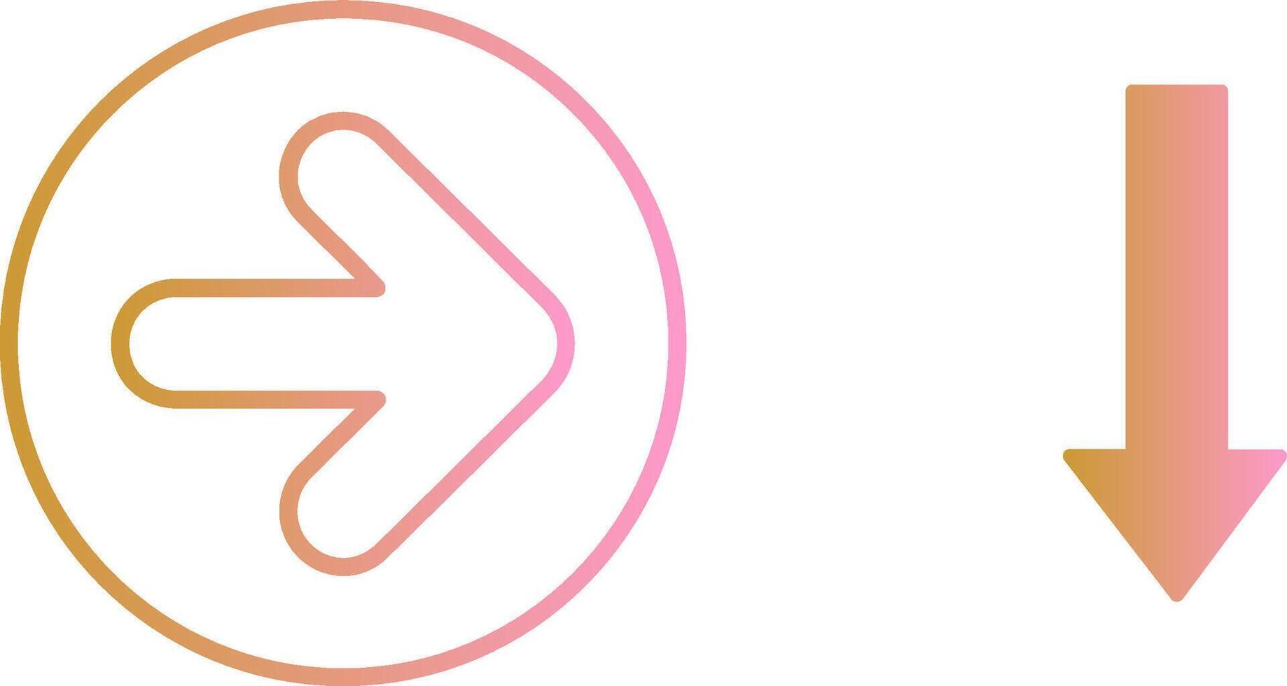 Arrow Down Vector Icon