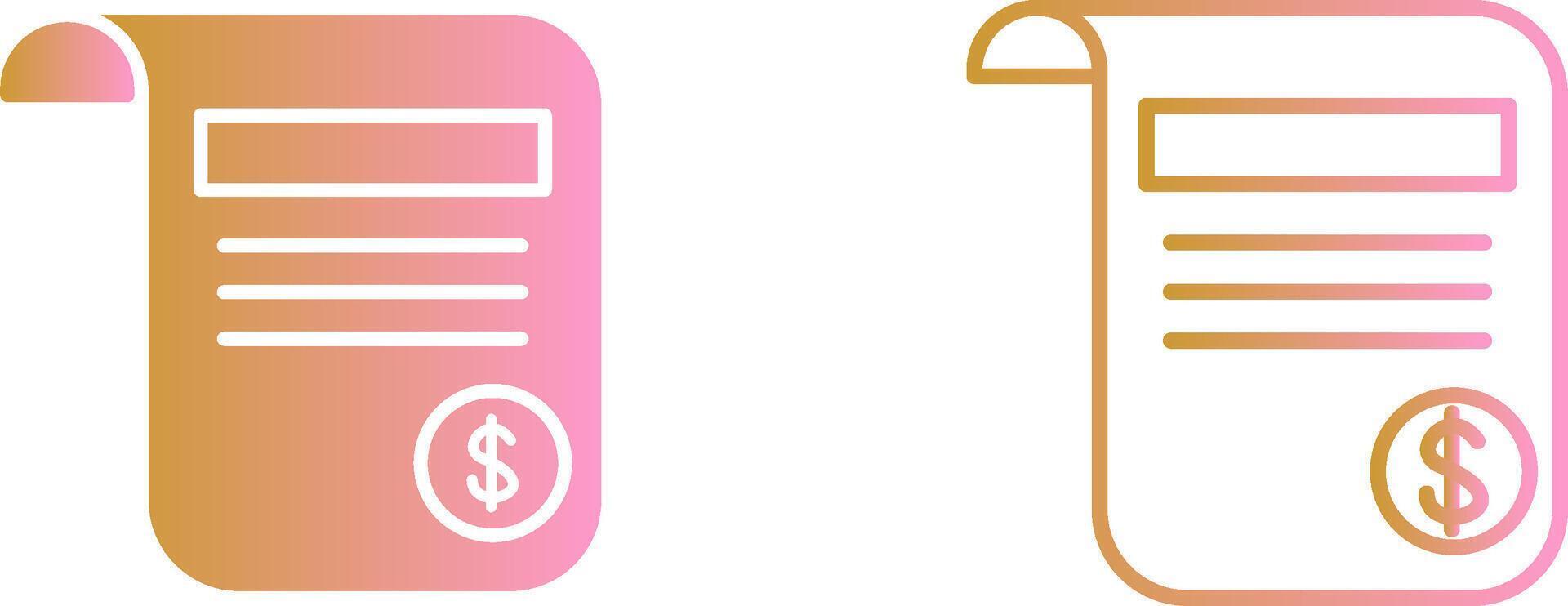 Business Document Vector Icon