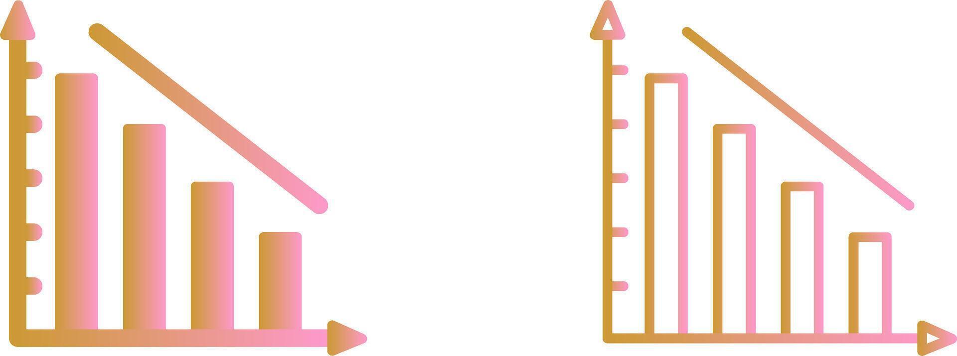 Descending bar Vector Icon
